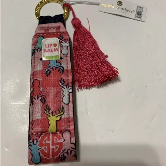 Simply Southern Accessories - Simply Southern Lip Balm Holder Key Fob Deer
